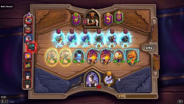 HearthStone Battleground - Kitty Elemental King #Hearthstone смотреть онлайн