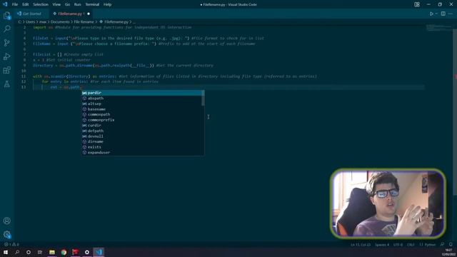 Mass File Rename - Python Tutorial смотреть онлайн