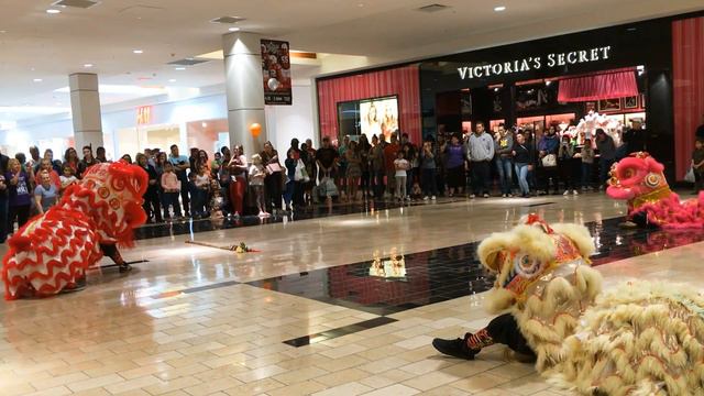 Jing Mo Tong @ Gateway Mall Lion Dance Kung Fu 20170318 смотреть онлайн