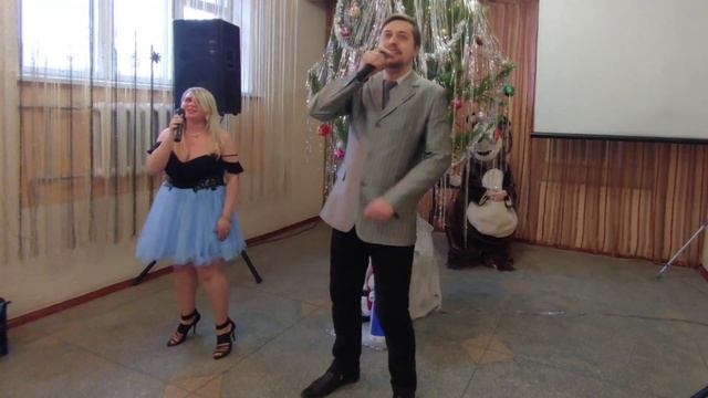 Клименко Валерий и Ульянова Виктория - Снегом белым (Басков и Повалий) смотреть онлайн