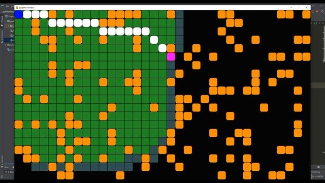 Алгоритмы Поиска Пути на Python. Алгоритм А*, Дейкстры, Поиск в ширину [ Pygame ] смотреть онлайн