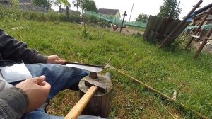 как клепать косу  как точить косу как заточить косу как оттянуть косу коса не косит как отбить косу