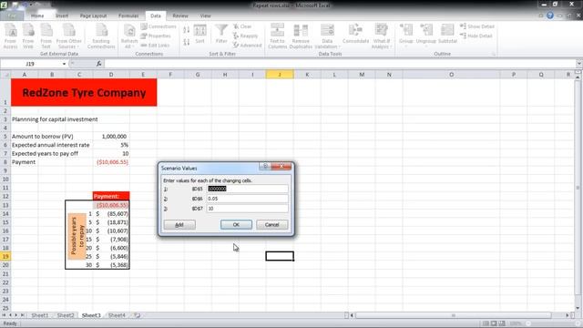 How to use Scenarios in formulas in Excel смотреть онлайн