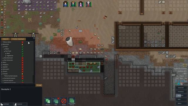 Let's Play RimWorld (Alpha 8 Modded) S3E03 The Other White Meat смотреть онлайн