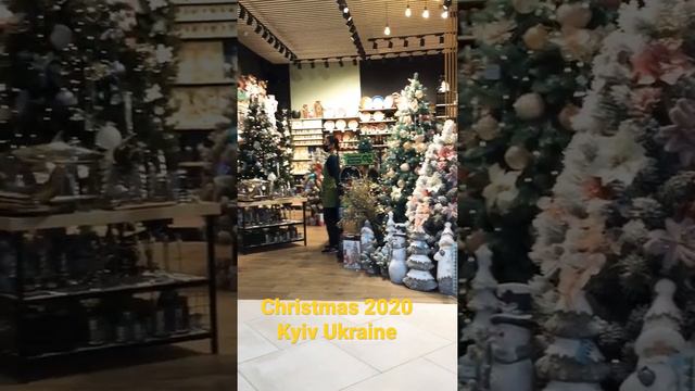 Christmas celebration preparation in #kyiv #ukraine смотреть онлайн