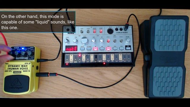 [DEMO] Behringer DW400 & Volca Bass смотреть онлайн