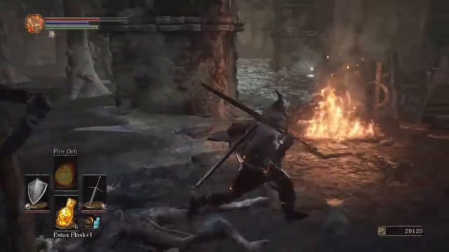 Dark Souls 3 Pyromancy Playthrough with Commentary 5 - Cursed Rotted Greatwood and Stray Demon смотреть онлайн