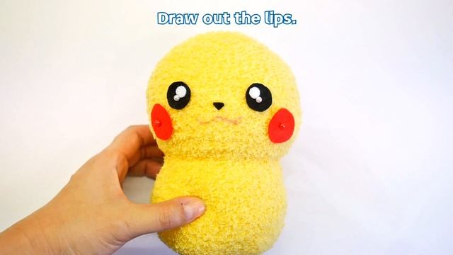 DIY Pikachu Sock Plushie with Free Pattern! Cute Pokemon Tutorial смотреть онлайн