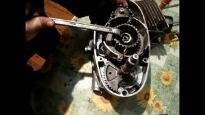 Установка барабана сцепления.Восход 3м