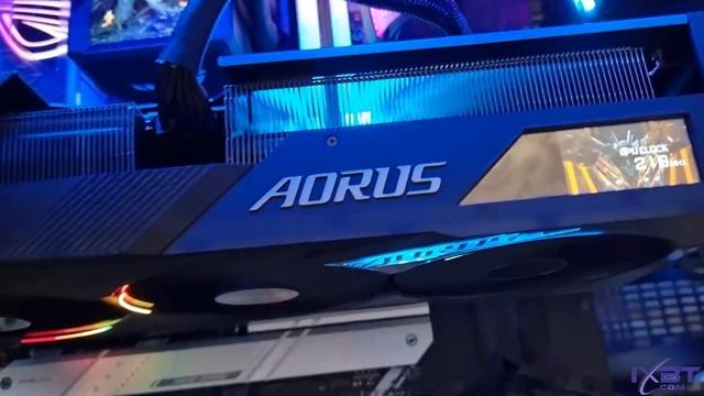 Gigabyte GeForce RTX 4070 Ti Aorus Master-Подсветка1 смотреть онлайн