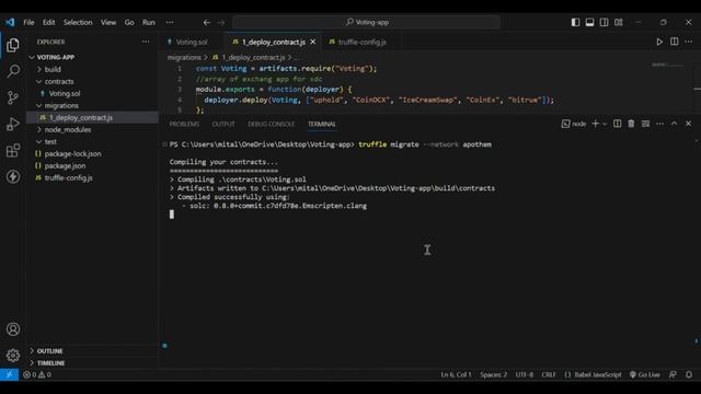 Simple Voting Decentralized Application on XDC Network using XDC RPC, React, and Truffle. смотреть онлайн