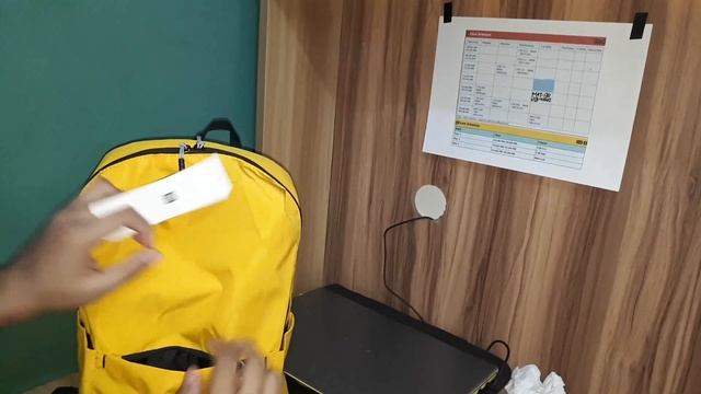 Unboxing Xiaomi backpack , MI 10L backpack(Yellow) waterproof unboxing and review смотреть онлайн