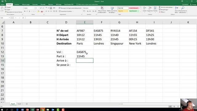 20 - Excel - RechercheH смотреть онлайн