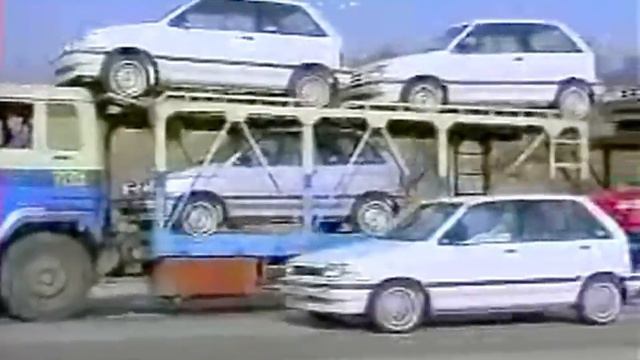 Kia Pride 1991 Speed commercial (korea) смотреть онлайн