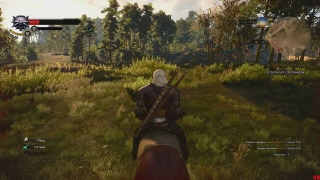 The Witcher 3: Wild Hunt Прохождение Часть 8 - Как восстановить здоровье - Gameplay #TheWitcher3