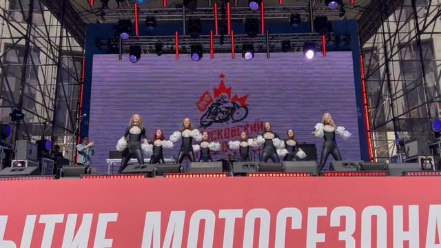Группа поддержки Эклипс на открытие мотосезон 2023 смотреть онлайн