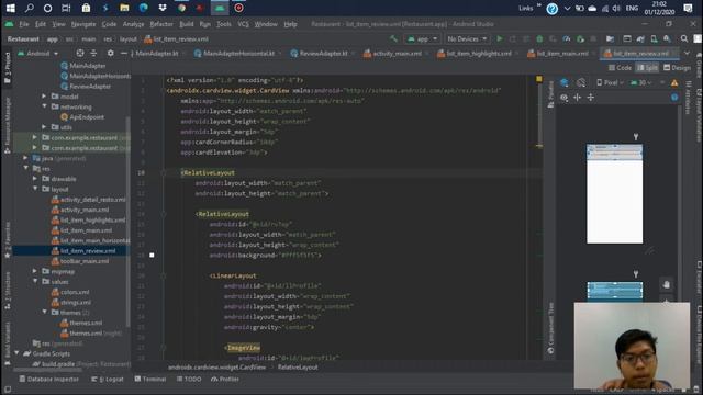 Tutorial Membuat Aplikasi Android | Aplikasi Pencarian Restoran Terdekat смотреть онлайн