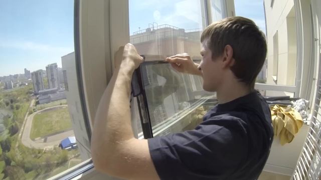 Солнцезащитная пленка на окна. Эффект от наружной пленки. Наружная тонировка окон с гарантией 5 лет смотреть онлайн