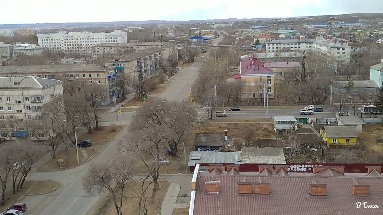 Вид из дома Красноармейская 217 на восточную и западную стороны смотреть онлайн