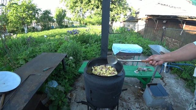 КАРТОШКА СО СВИНИНОЙ В КАЗАНЕ. ГОТОВИТ БРАТ. 6 июня 2023 г. смотреть онлайн