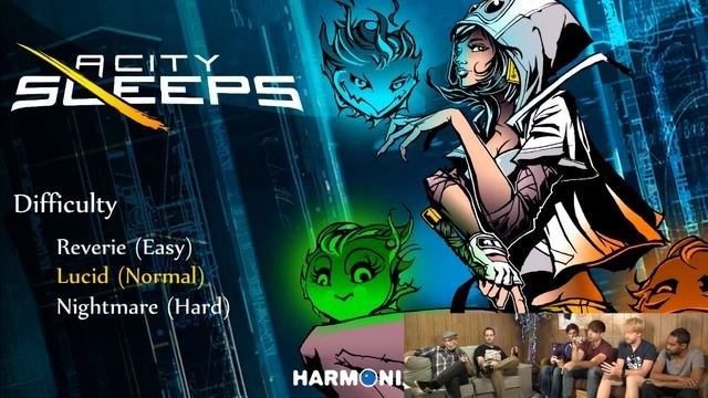 The Harmonix Show - A City Sleeps Live Gameplay Demo! смотреть онлайн