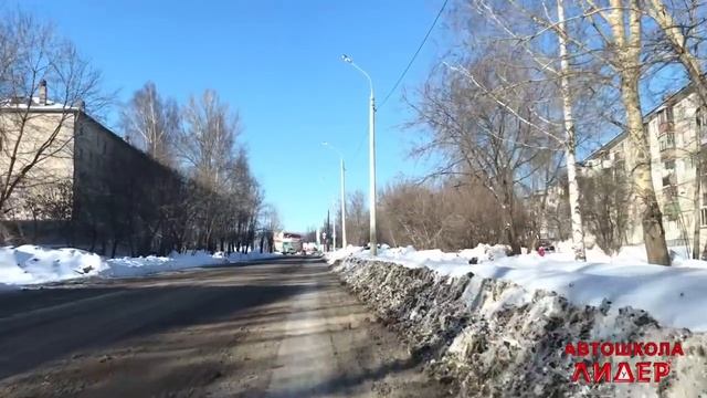 Маршрут №1 Зима Разбор экзаменационного маршрута №1 г Ижевск смотреть онлайн