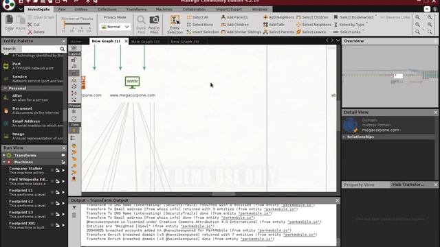 Session 11 - GUI Based Information Gathering Tool - Maltego смотреть онлайн