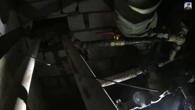 Газосварка ЖКХ Меняем вентиль на кран Подвал смотреть онлайн