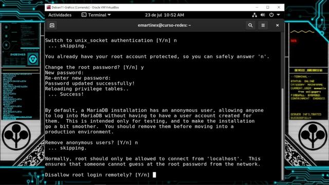 Instalación y configuración de MySQL en Debian 11 смотреть онлайн