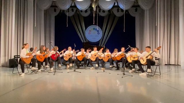 Ансамбль гитаристов ?,рук.Ч.Сулейманова смотреть онлайн