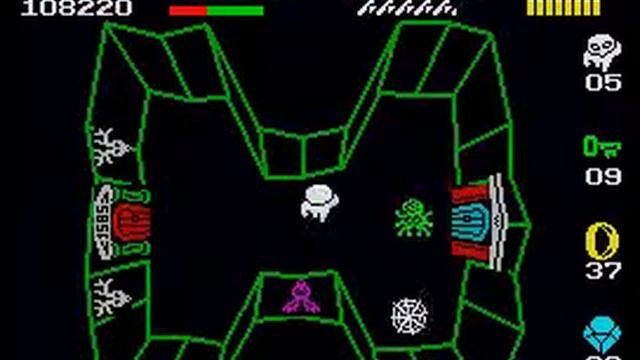 Wizard's Lair (ZX Spectrum) смотреть онлайн