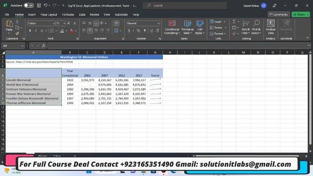 Exp19 Excel AppCapstone IntroAssessment Travel | Exp19_Excel_AppCapstone_IntroAssessment_Travel | смотреть онлайн