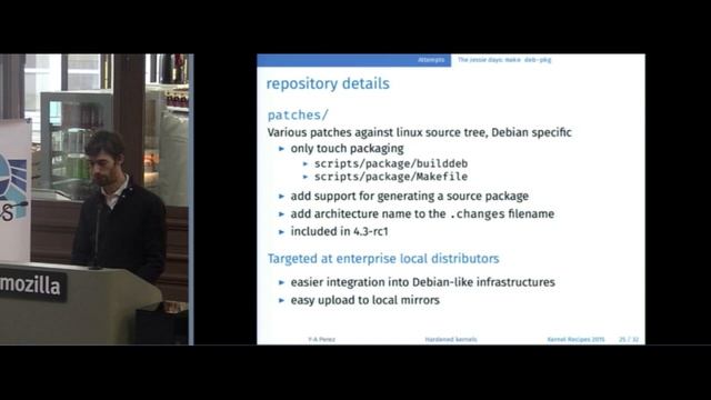 Kernel Recipes 2015 - Hardened kernels for everyone - By Yves-Alexis Perez смотреть онлайн
