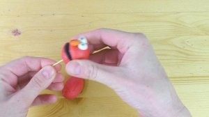 Как слепить Элмо из Улицы Сезам