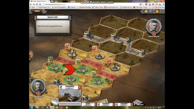 Panzer General Online the 1st Tutorial (For ExpansiveDLC) смотреть онлайн