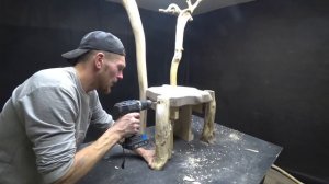 Нестандартный мастер по дереву. Мебель из корней деревьев. своими руками. мастер-класс