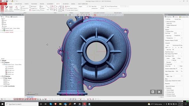 3D Scanning & Reverse Engineering using Kreon Arm CMM 3D Scanner and Geomagic Design X смотреть онлайн