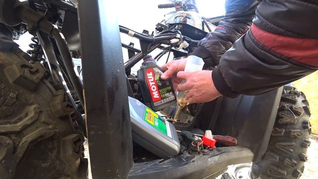 КВАДРОЦИКЛ ЛИНХАЙ "М 200 замена масла смотреть онлайн