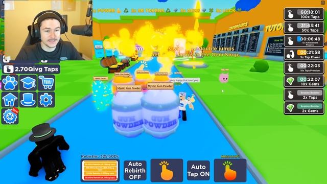 So I Hatched THE MOST SECRET PETS EVER In Tapping Simulator And Got THE ROBUX PET! (Roblox) смотреть онлайн