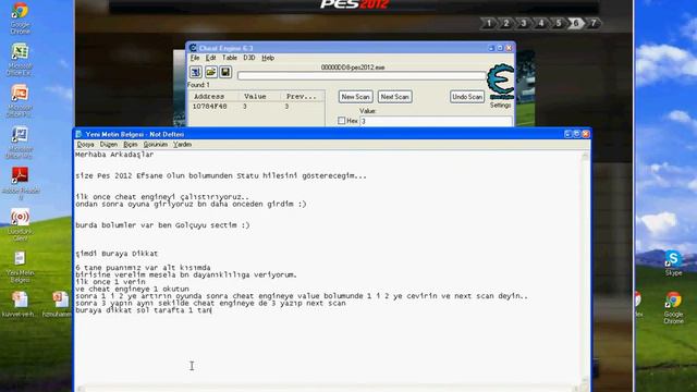 Pes 2012 Efsane Ol Statü Hilesi