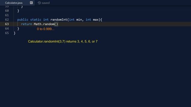 Lesson 8-3 Generating Random Numbers (Introductory Java Programming for AP Computer Science A) смотреть онлайн