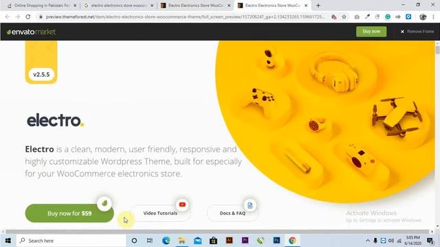 Wordpress Theme | Website just like daraz.pk | electro electronics store woocommerce theme| смотреть онлайн