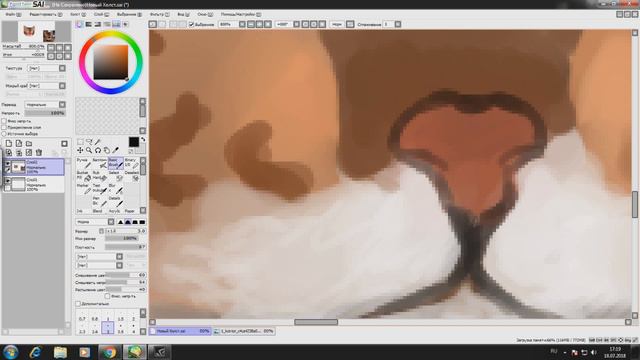 Кот SpeedPaint #1 (PaintToolSAI}