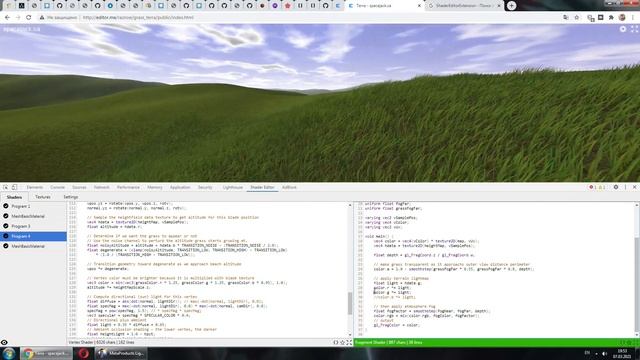 Three.js и расширение для работы с шейдерами Shader Editor Extension смотреть онлайн
