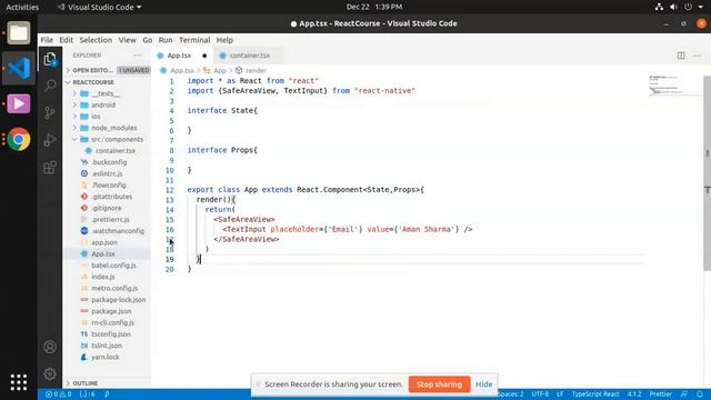 #1 React Native startup Programm | React-Native import React-Native and Css | Run on Emulator Devic смотреть онлайн