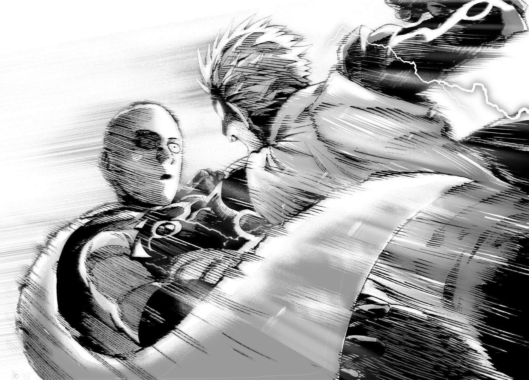 One Punch Man「AMV」- Saitama VS Genos TRAINING