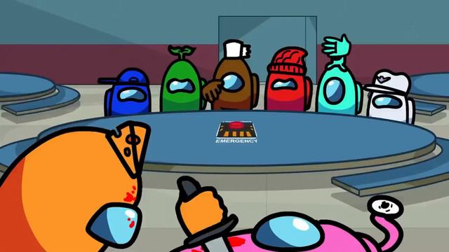 В ПЕРВЫЙ РАЗ САМОЗВАНЕЦ - АНИМАЦИЯ АМОНГ АС НА РУССКОМ ЯЗЫКЕ / МУЛЬТИК АМОНГ АС РУССКАЯ ОЗВУЧКА смотреть онлайн