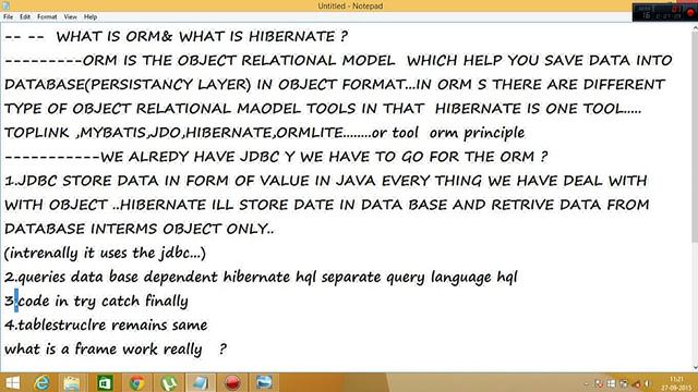 ORM/Hibernate_1 tutorials-interduction to hibernate смотреть онлайн