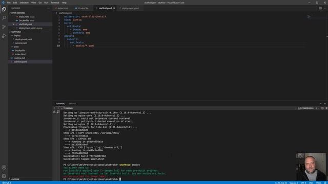 Getting Started with Skaffold смотреть онлайн