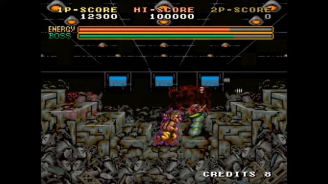 MAME Arcade Machine Avenging Spirit смотреть онлайн